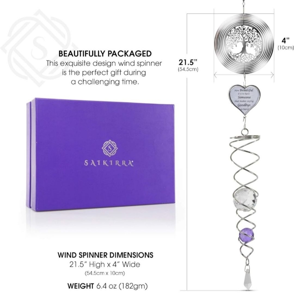 Kirra Purple and Silver Decorative Piece